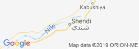 Shendi map